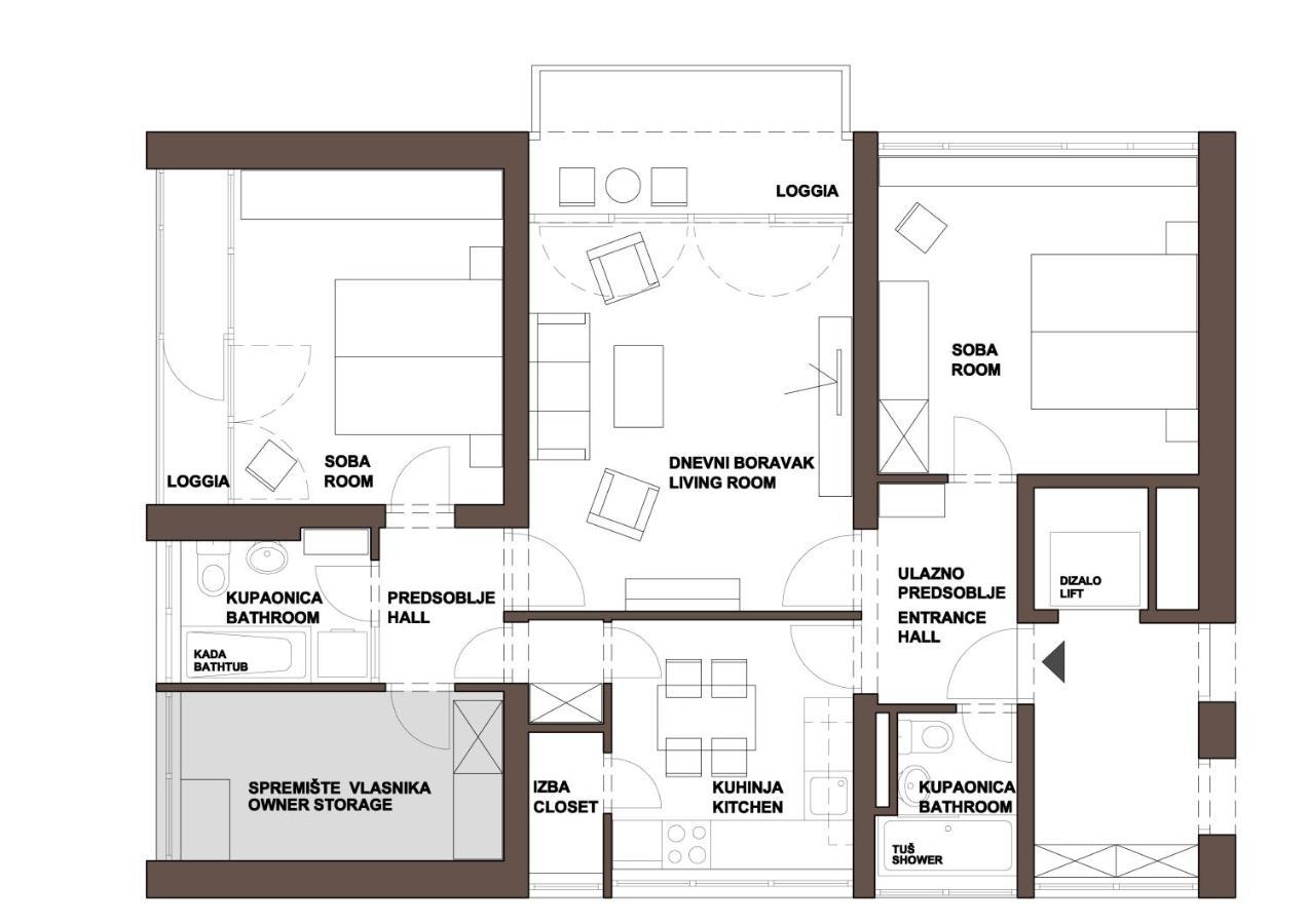 Apartment Majatalo Ζάγκρεμπ Εξωτερικό φωτογραφία
